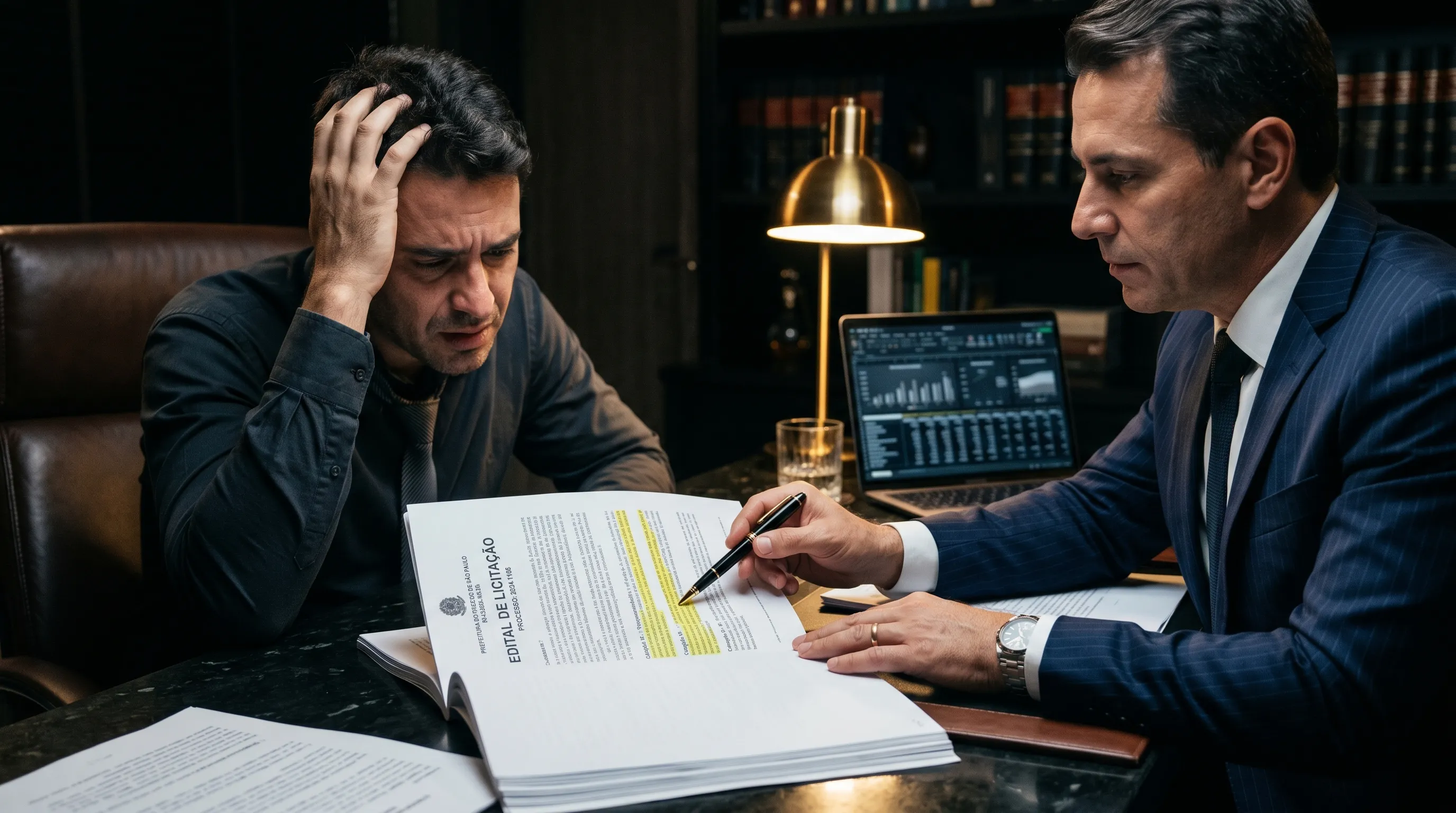 Erros em Editais